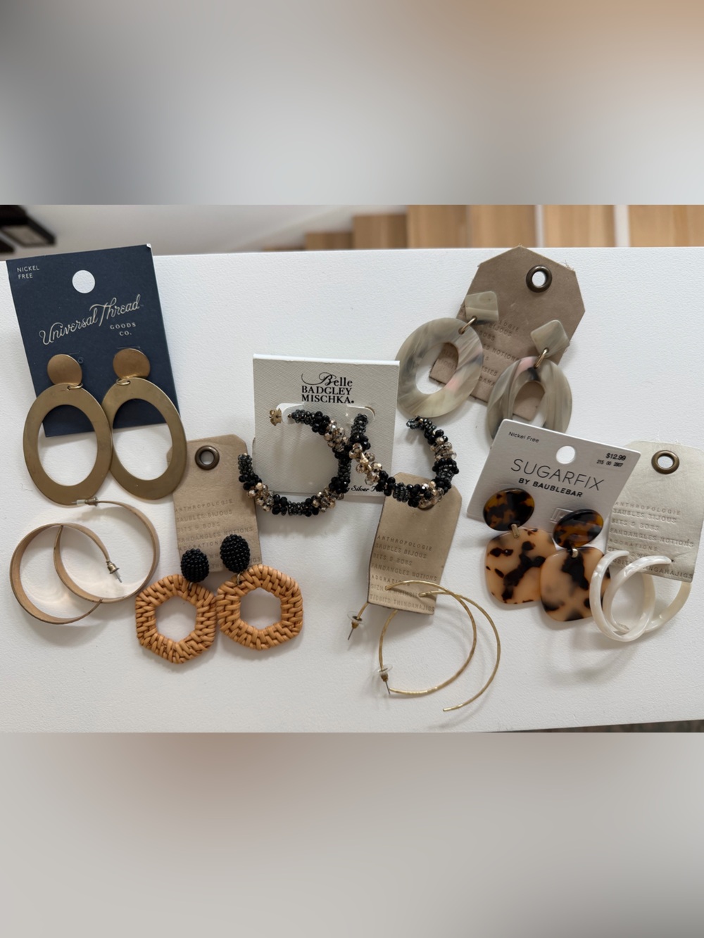 Lot of 8 Pairs of Earrings